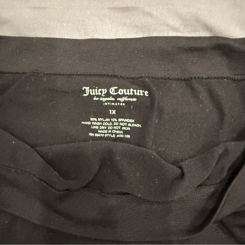 Juicy Couture Intimates Black Seamless Shaping Biker Shorts - 1X - Picture 7 of 8
